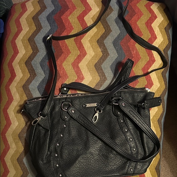 Jessica Simpson Black Leather Women Bag - Picture 3 of 5